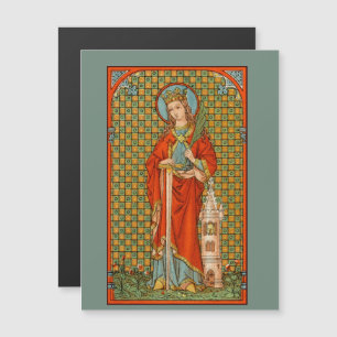 Sainte-Barbe (JP 01) 4,25"x5,6" Carte postale mag