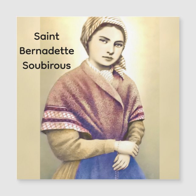 Sainte Bernadette Soubirous (Devant)
