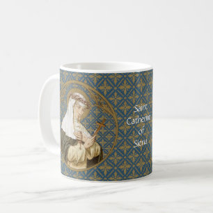 Sainte Catherine de Sienne (BK 19) Mug de café 1.2