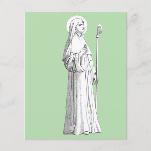 Sainte Catherine de Sienne Vierge (Devant)