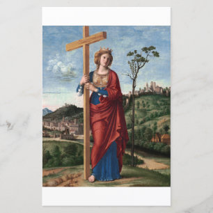 Sainte Hélène avec la Vraie Croix Art sacré