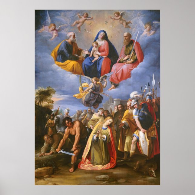 Sainte Marguerite, Cavaliere d'Arpino Affiche d'ar (Devant)