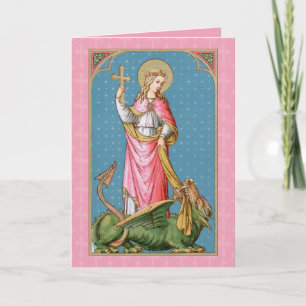 Sainte Marguerite d'Antioche (SAU 038) Carte de vœ