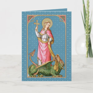 Sainte Marguerite d'Antioche (SAU 038) Carte de vœ