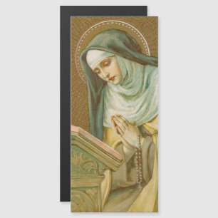 Sainte Marie-Madeleine de Pazzi (JM 45) Carte magn