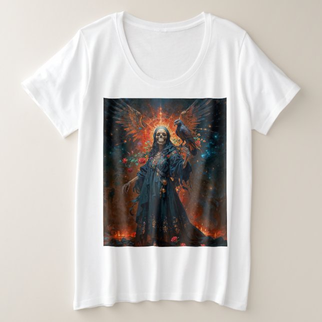 Sainte Mort en robe noire (Design devant)