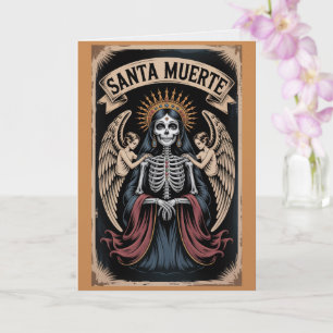 Sainte Mort Vintage Carte Jour des Morts