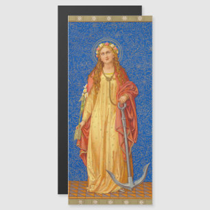 Sainte Philomène avec une ancre (SNV 051) Magnet