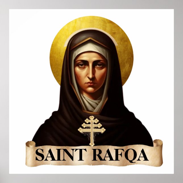 Sainte Rafqa, religieuse maronite, Affiche 40" x 4 (Devant)