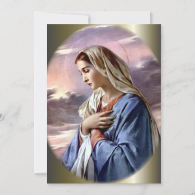 Sainte Vierge dans le désert (Devant)