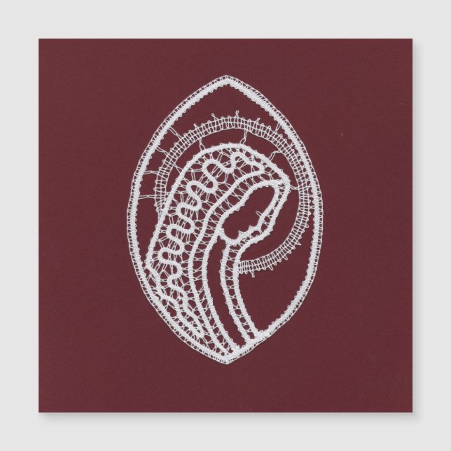 Sainte Vierge Marie, dentelle (Devant)