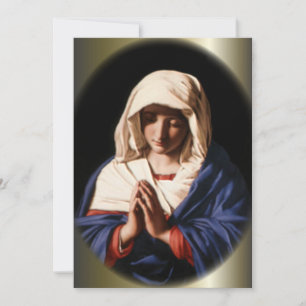 Sainte Vierge Marie en prière