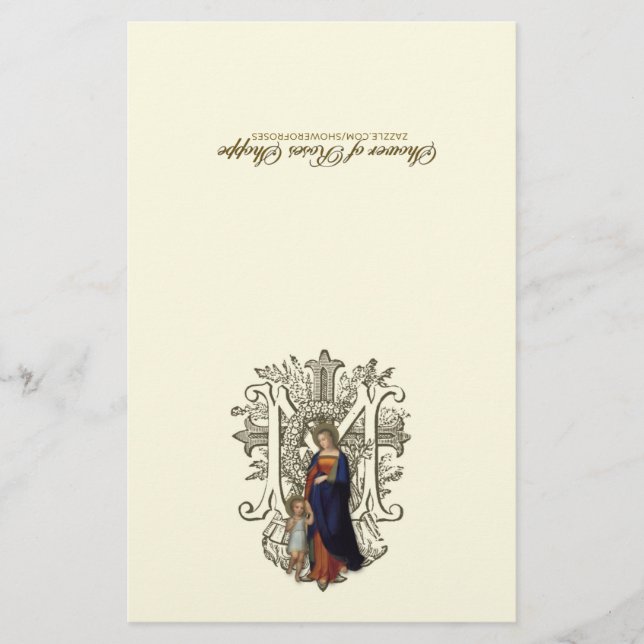 Sainte Vierge Marie Jésus Religieux Catholique (Devant)