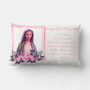 Sainte Vierge Marie-Salut Mary Lumbar Coussin de p