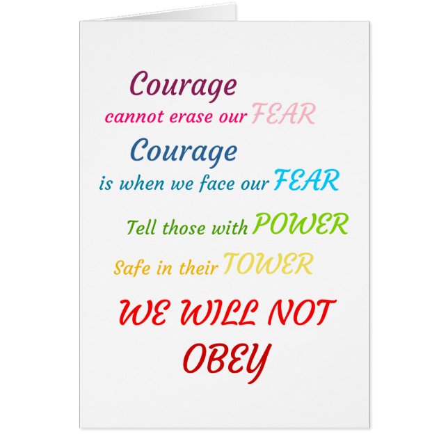 Saisir la carte de jour - Vierge à l'intérieur (Devant)