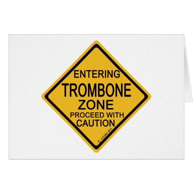 Saisir une zone Trombone (Devant horizontal)