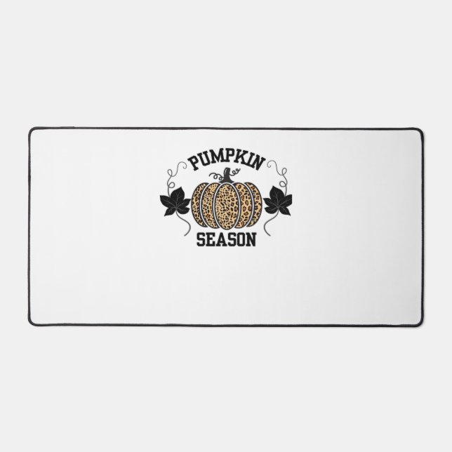 Saison citrouille Cheetah Imprimer Citrouille Auto (Recto)