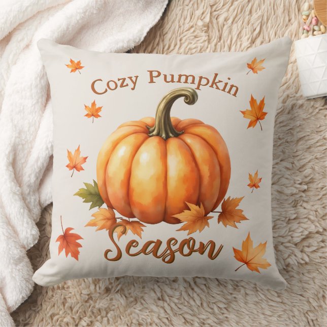 Saison Cosy Citrouille - Coussin de Lancement d'Au (Couverture)