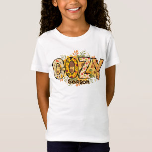Saison cosy Floral Fine Jersey T-shirt