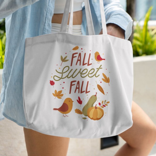Saison d'automne Sac fourre-tout naturel (Créateur téléchargé)