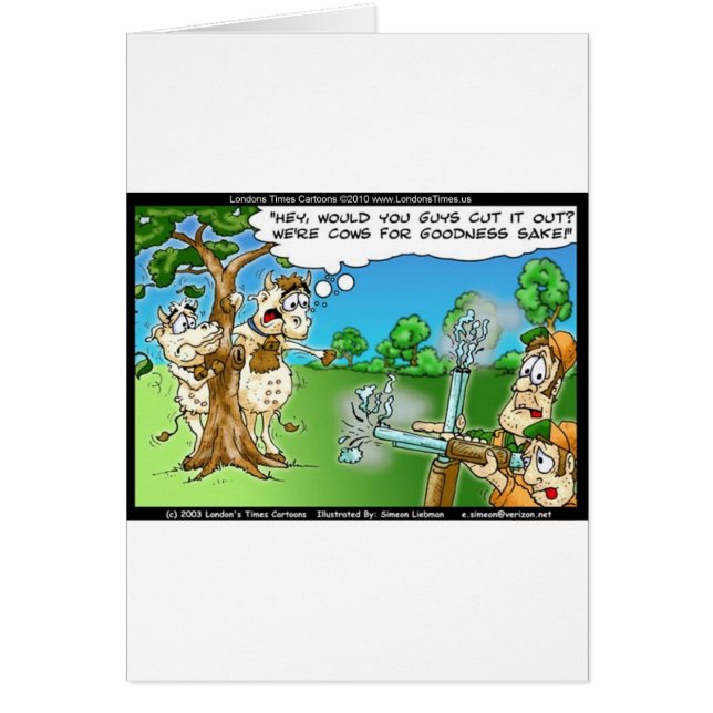 Saison de chasse aux vaches T-shirts drôles Mugs C (Devant)