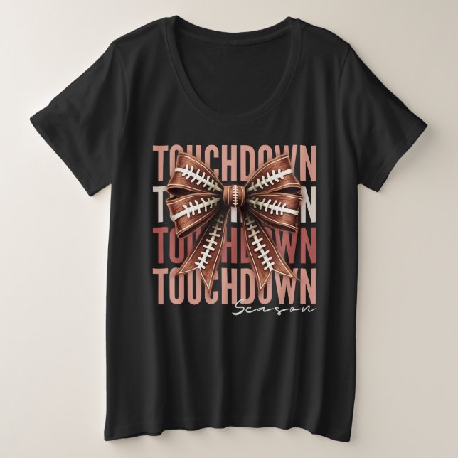 Saison de football de la bow Touchdown (Design devant)