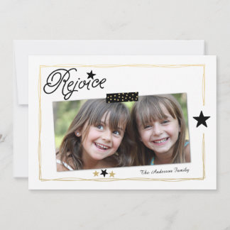 Saison de plaisir | Carte de vacances photo