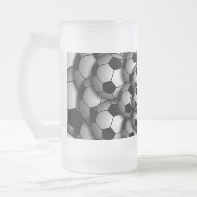 Saison de soccer Gelé Verre Beer Mug (Gauche)
