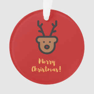 Saison de vacances, Noël, Jolie Reindeer