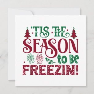 Saison d'être congeler Funny Winter Snowman