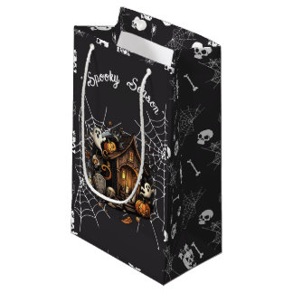 👻 saison Éffrayante Maison hantée noir Sac cadeau