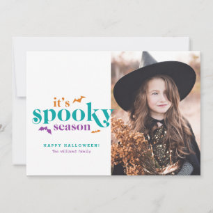 Saison Éffrayante tendance Halloween Cartes photos
