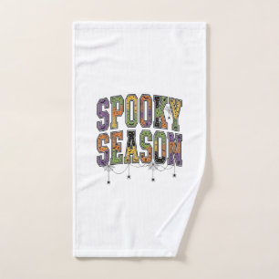 Saison effrayante typographie Halloween vintage De