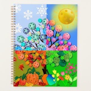 Saison Toujours Pickleball hiver printemps été aut