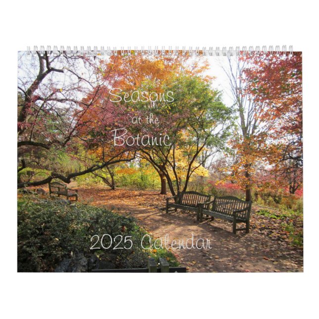 Saisons au Calendrier Botanique 2025 (Protection)