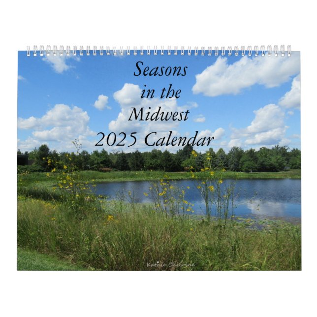 Saisons dans le calendrier Midwest 2025 (Protection)