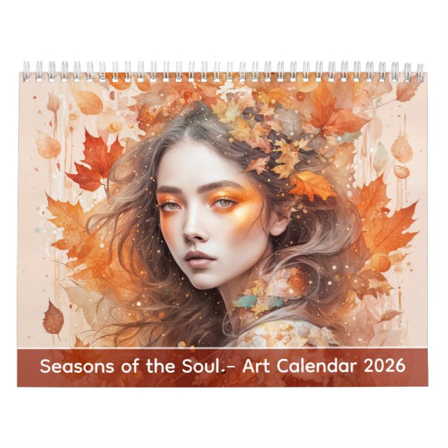 Saisons de l'Âme – Calendrier d'Art 2026 (Protection)