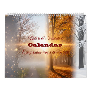 Saisons de Lumière – Calendrier mural Nature & Ins