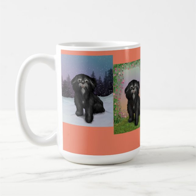 Saisons Shih-Tzu : Mug (Gauche)