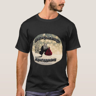 Saisons tabassées à Krampus - T-shirt de Noël