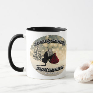 Saisons tabassées par Krampus - la Mug de Noël
