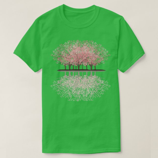 Sakura Forest Hommes Femmes T-shirts graphiques d' (Design devant)