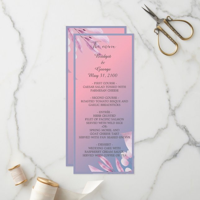 sakura pastel en fleur de cerisier programme & men (Devant/Arrière en situation)