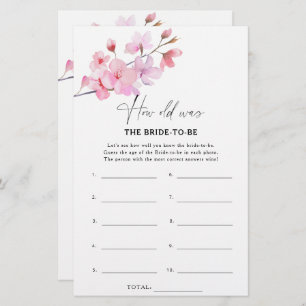 Sakura - Quel âge avait la mariée à jouer