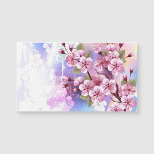 Sakura rose sur la peinture Arrière - plan