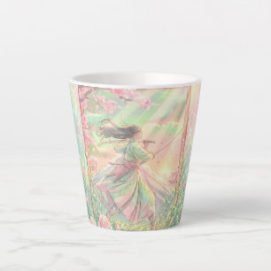 Sakura Samourai japonaise tasse latte