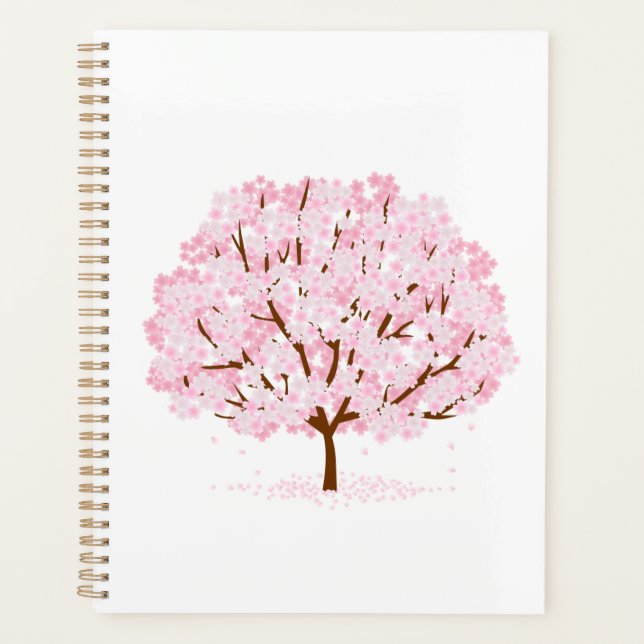 Sakura Tree en pleine floraison - Elégant design d (Devant)