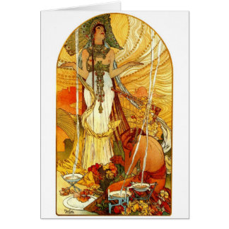 Salammbo par Alphonse Mucha