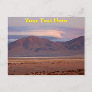 Salar del Huasco, Chili carte postale personnalisa