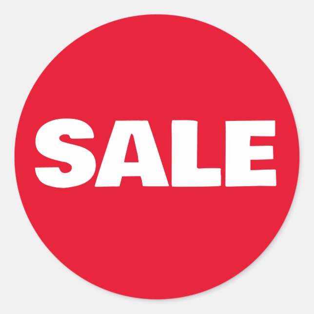 SALE STICKER STICKERS DISCOUNT FOR SHOP (Devant)